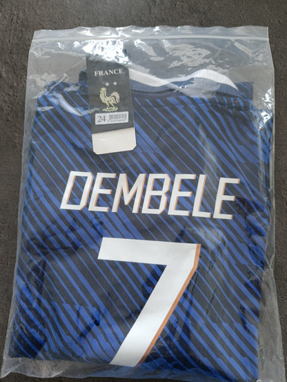 Tenue football enfant style France bleu N°7 – photo produit 3