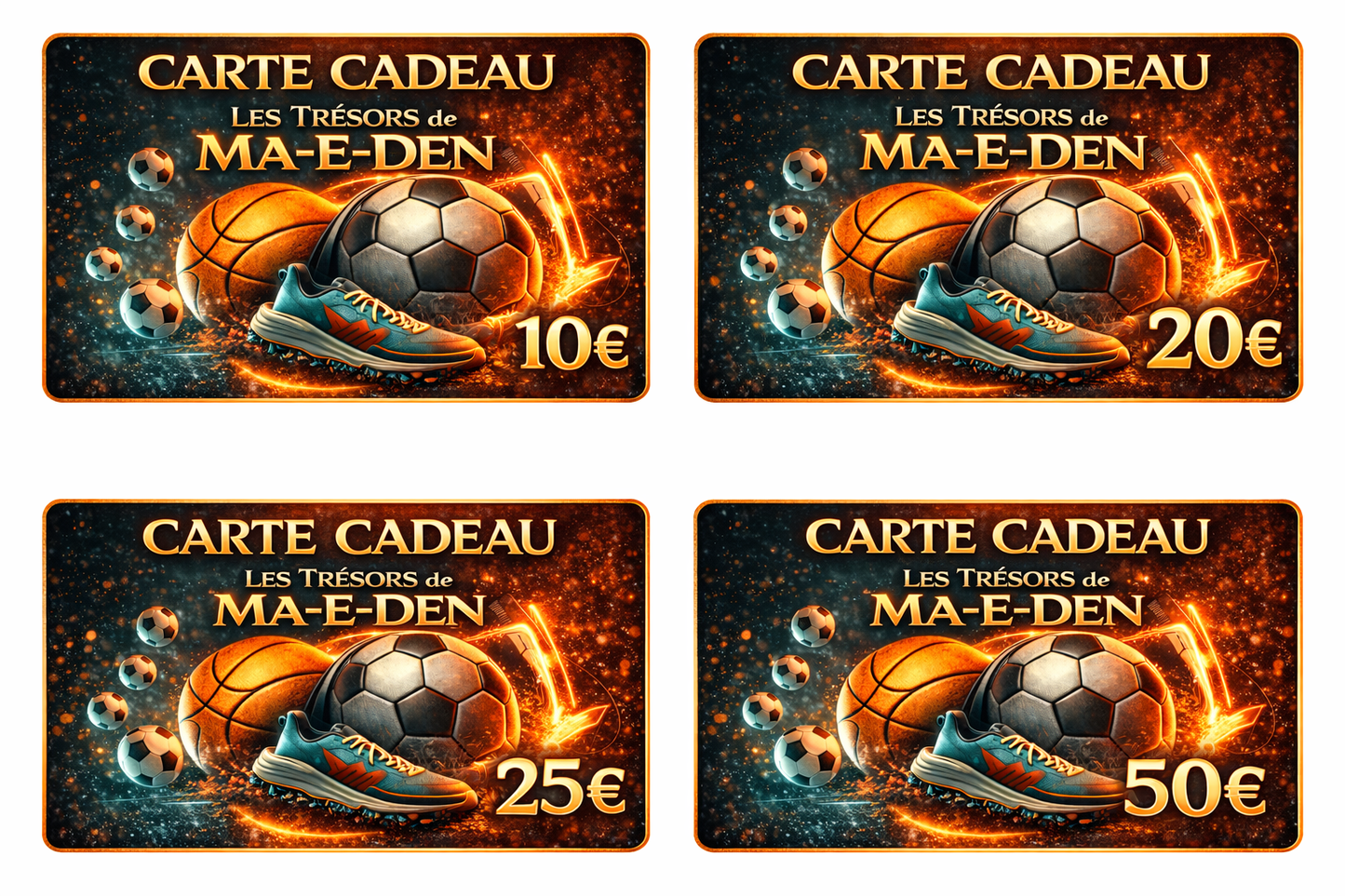 Carte cadeau 🎁 Les Trésors de Ma-E-den – Faites plaisir à coup sûr