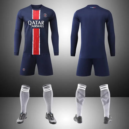 Tenue football enfant personnalisable style parisien – photo produit