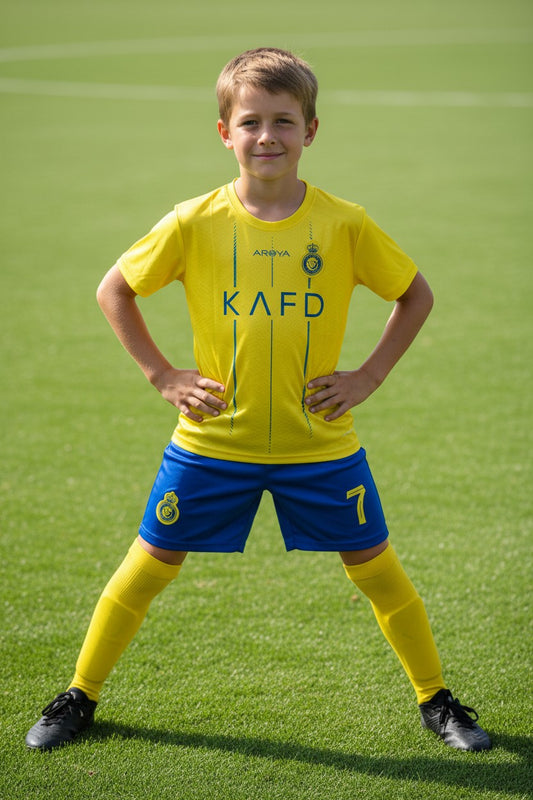 Tenue foot enfant ⚽ – 3 pièces – 5 modèles – Style joueur portugais 7