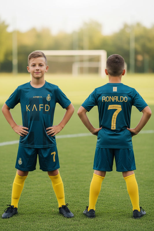 Tenue foot enfant ⚽ – 3 pièces – 5 modèles – Style joueur portugais 7
