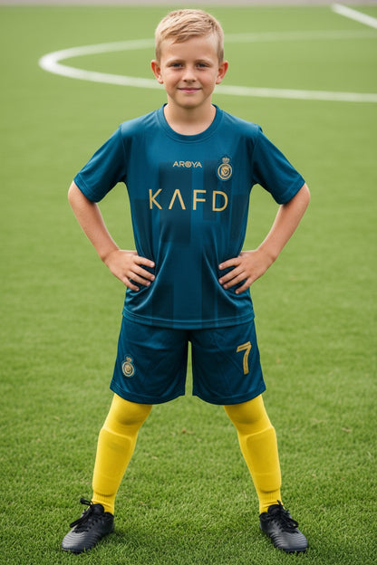 Tenue football enfant style joueur portugais N°7 – photo produit 4