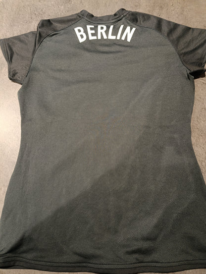 Maillot vintage Hertha Berlin noir – vue 2