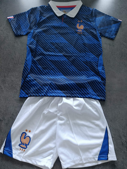 Tenue football enfant style France personnalisable – photo produit 3