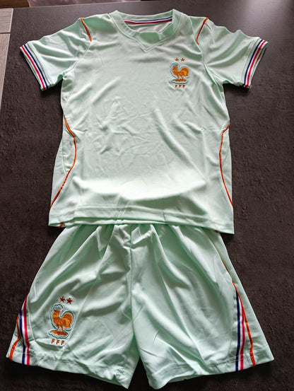Tenue football enfant style France personnalisable – photo produit 2