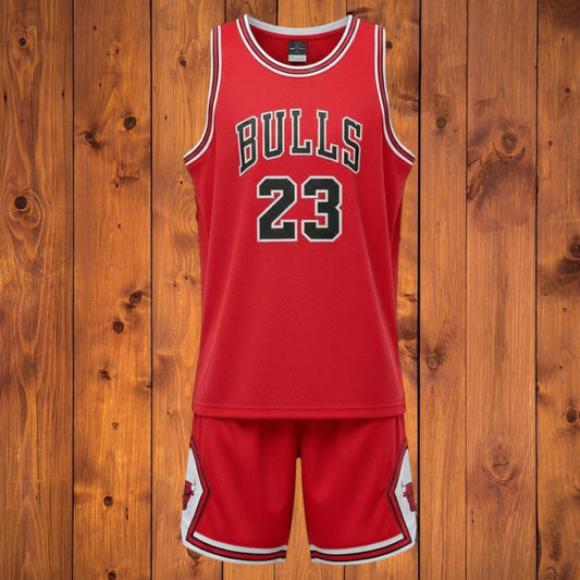 Tenue NBA Michael Jordan Chicago Bulls - Maillot rouge numéro 23