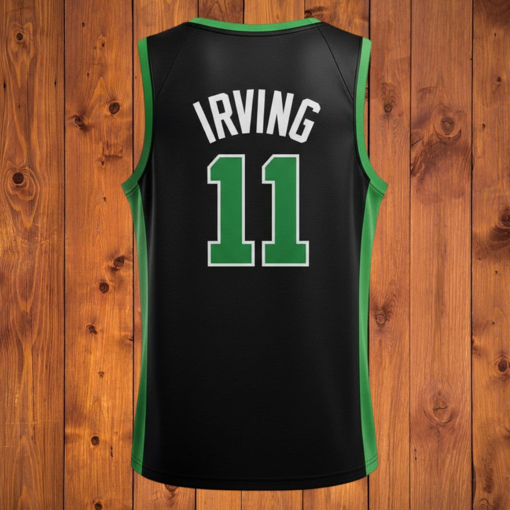 Tenue complète NBA Boston Celtics - Maillot noir Kyrie Irving