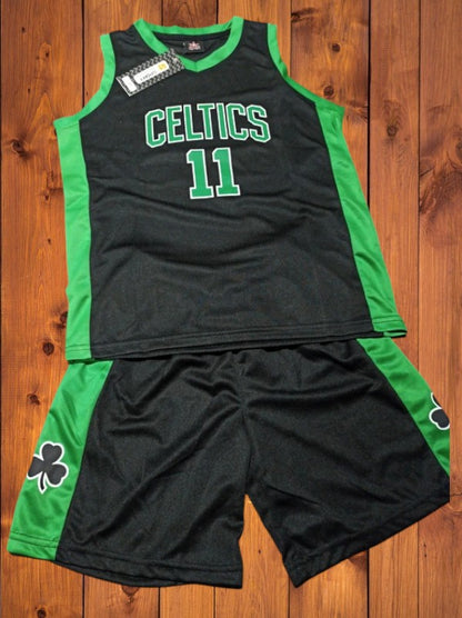 Tenue complète NBA Boston Celtics - Maillot noir Kyrie Irving