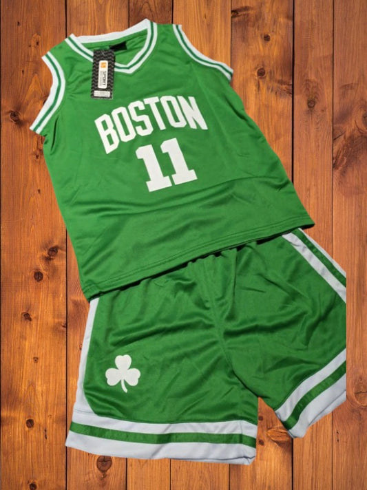 Tenue NBA Boston Celtics Kyrie Irving - Maillot vert numéro 11