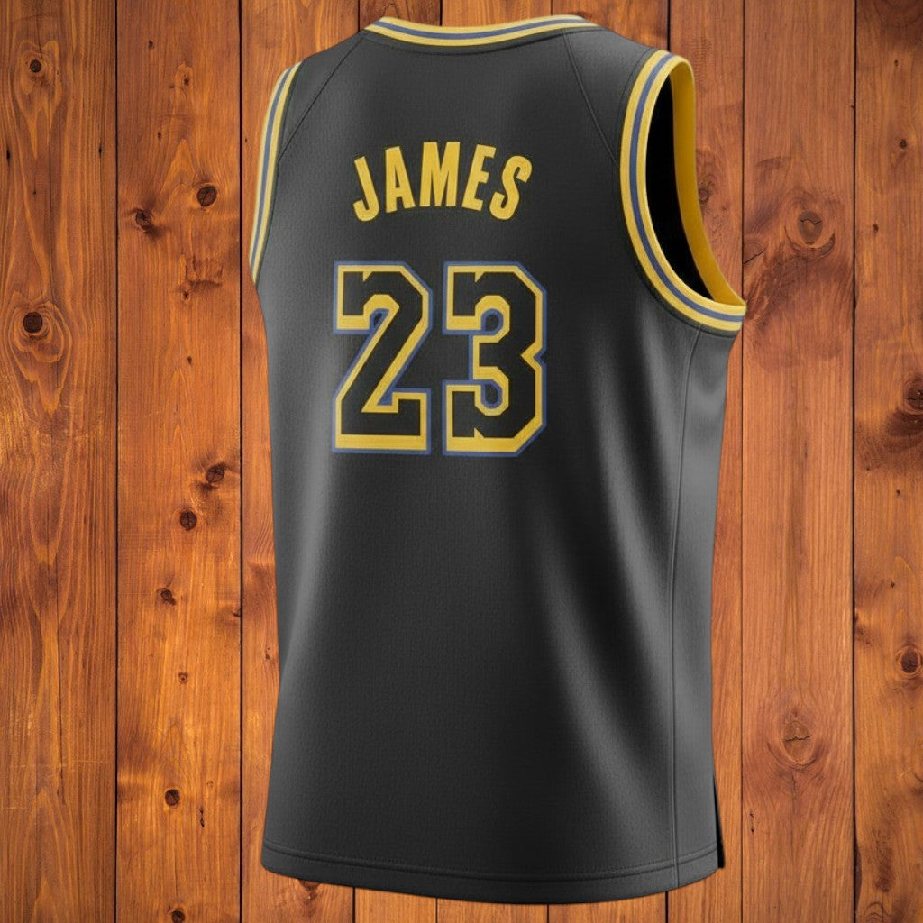 Tenue complète NBA Lakers - Maillot et short LeBron James noir