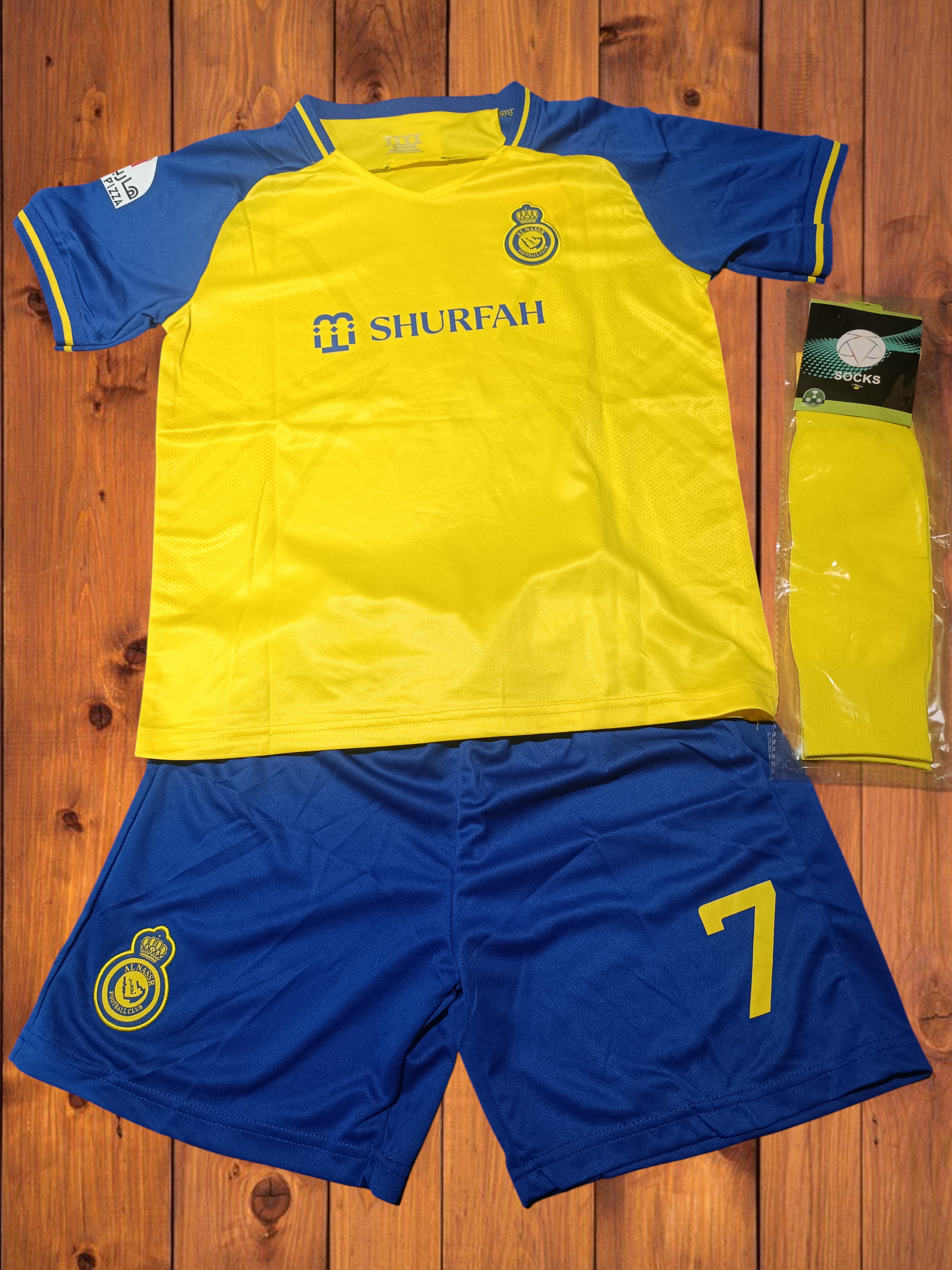 Magnifiques ensemble inspirés de la légende Christiano Ronaldo Al Naasr, Portugal ou Manchester