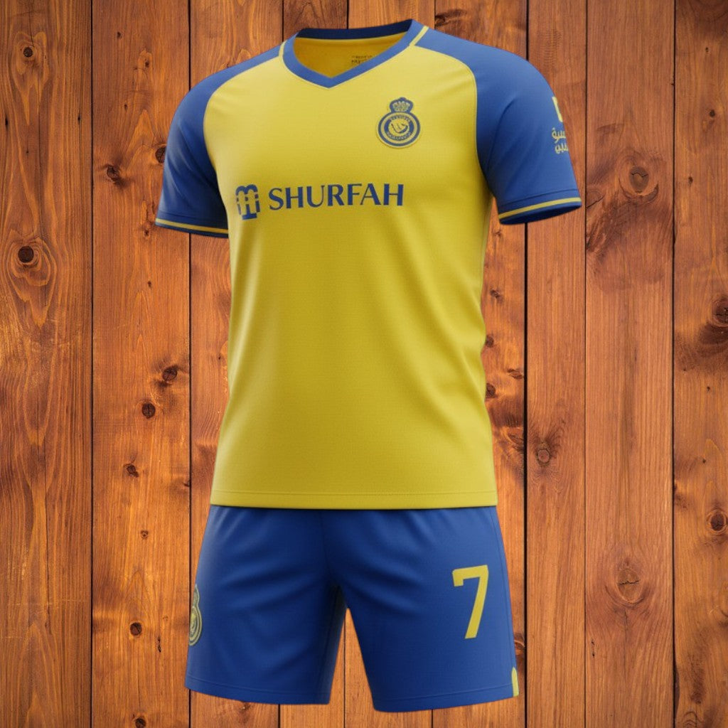 Magnifiques ensemble inspirés de la légende Christiano Ronaldo Al Naasr, Portugal ou Manchester