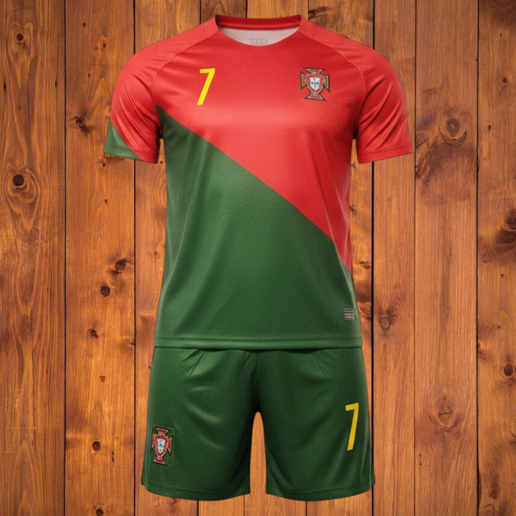 Magnifiques ensemble inspirés de la légende Christiano Ronaldo Al Naasr, Portugal ou Manchester