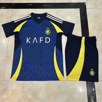 Tenue football enfant personnalisable style club du Qatar – photo produit