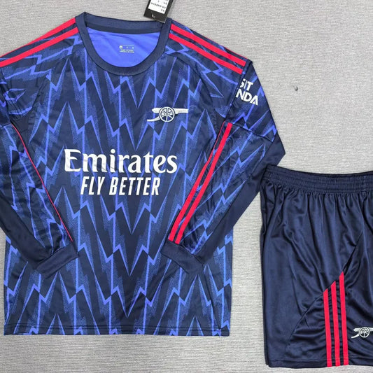 Ensemble foot enfant personnalisable ⚽ – T-shirt & short – Manches courtes ou longues