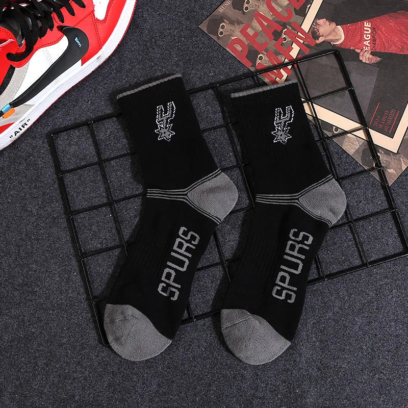Chaussettes stylées inspirées NBA San Antonio Spurs