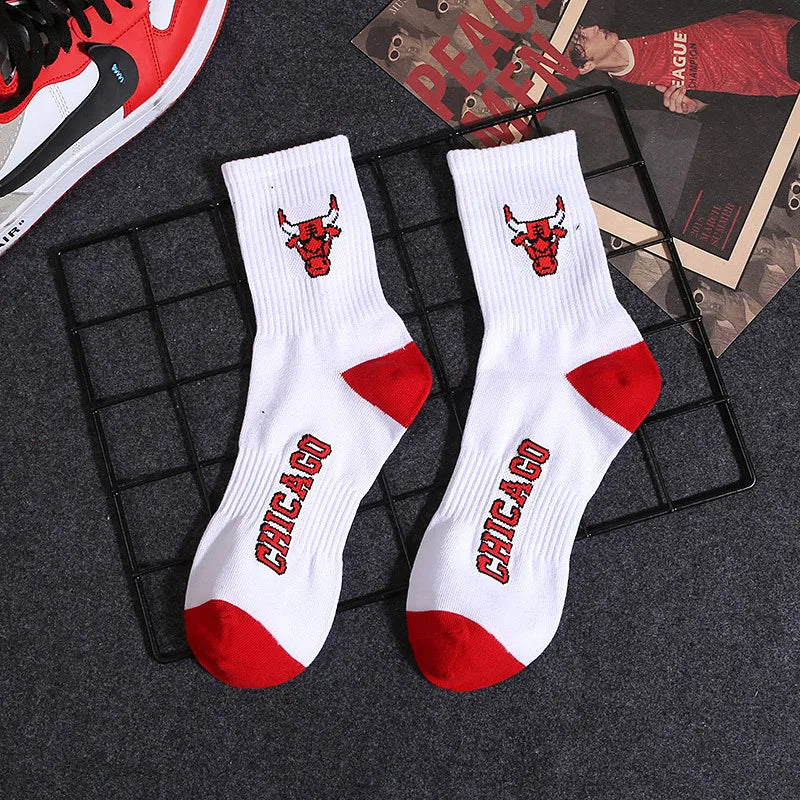 Chaussettes Stylées inspirées NBA chicago Bulls