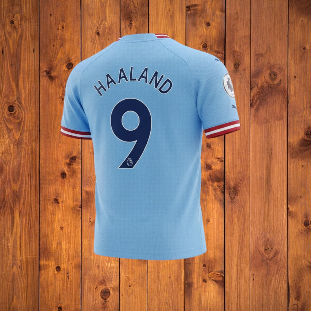 Tenues foot inspirées du maillot de Erling Haaland à Manchester City