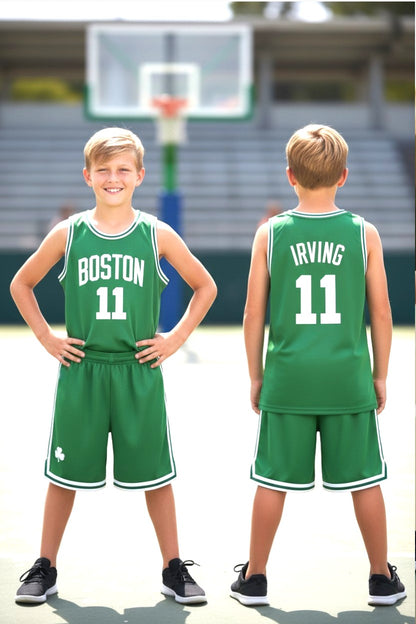 Tenue basket enfant style Boston N°11 – 2 pièces