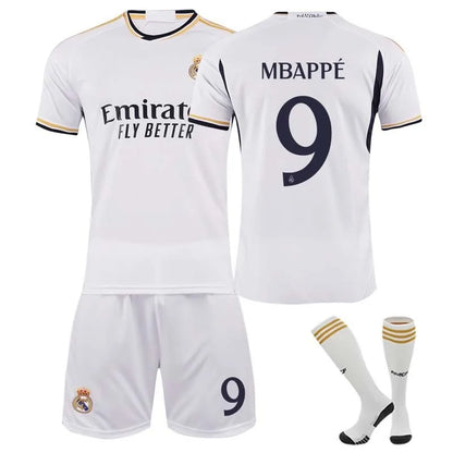Tenue football enfant – variante club espagnol blanc photo produit